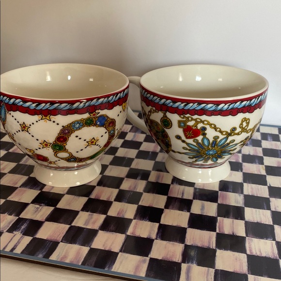 NWT Brighton Jewel & Love Limited Edition 2024 Large Tea/Coffee Cups Set Of 2 - Picture 5 of 10